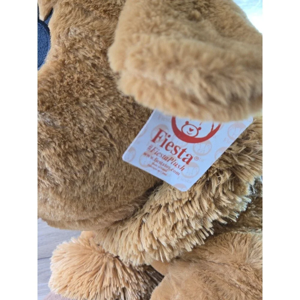 Fiesta Highland Cow Plush X-Large 24” Stuffed Animal Brown Buffalo RARE W/Tags